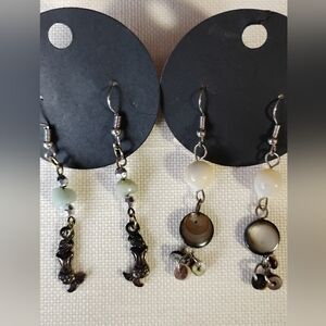 Pair Of Mermaidcore Dangle Earrings